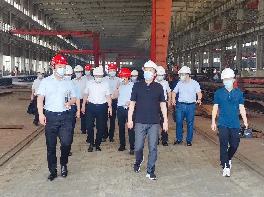 辉创要闻|市领导深入辉创重工调研指导工作