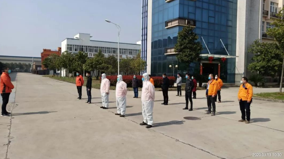 共同战“疫”|复工防疫两不误,辉创重工全面复工