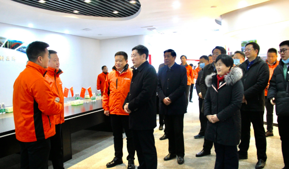 辉创要闻 | 市委常委、组织部长何飞来辉创重工调研指导工作